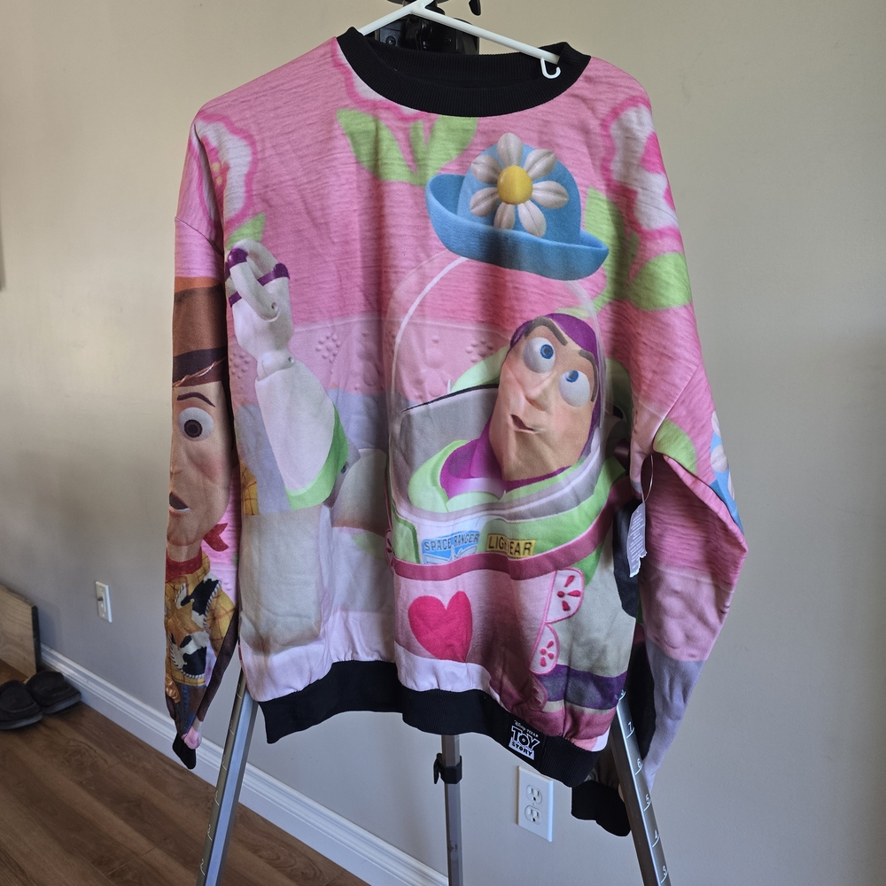 #12 Disney Pink Toy Story Sweatshirt